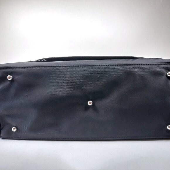 Lo & Sons OG Large Black Nylon Weekender Laptop Bag Travel Tote - Picture 9 of 15